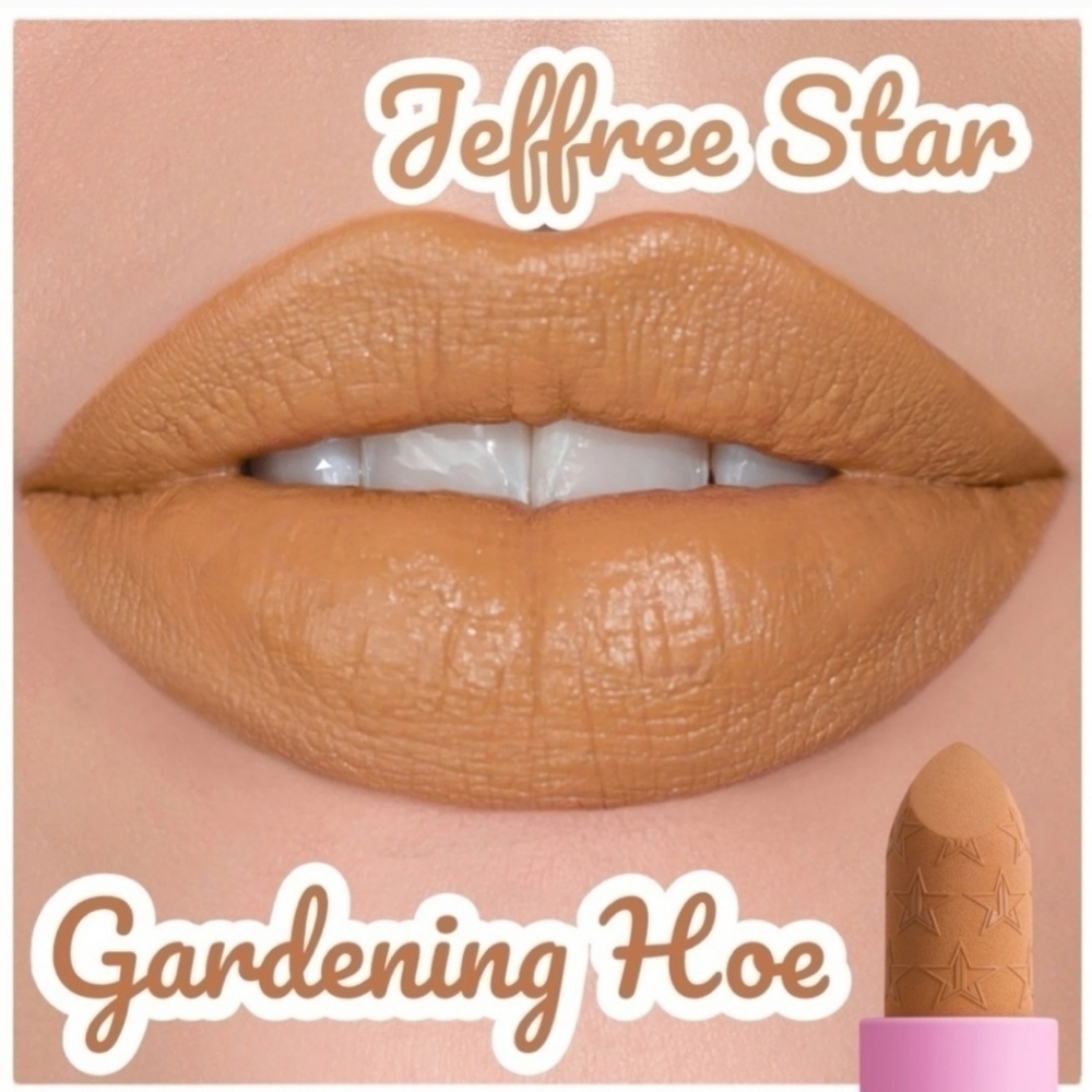 Jeffree Star Velvet Trap Gardening Hoe💄 Lipstick Nude Lip Stick Matte